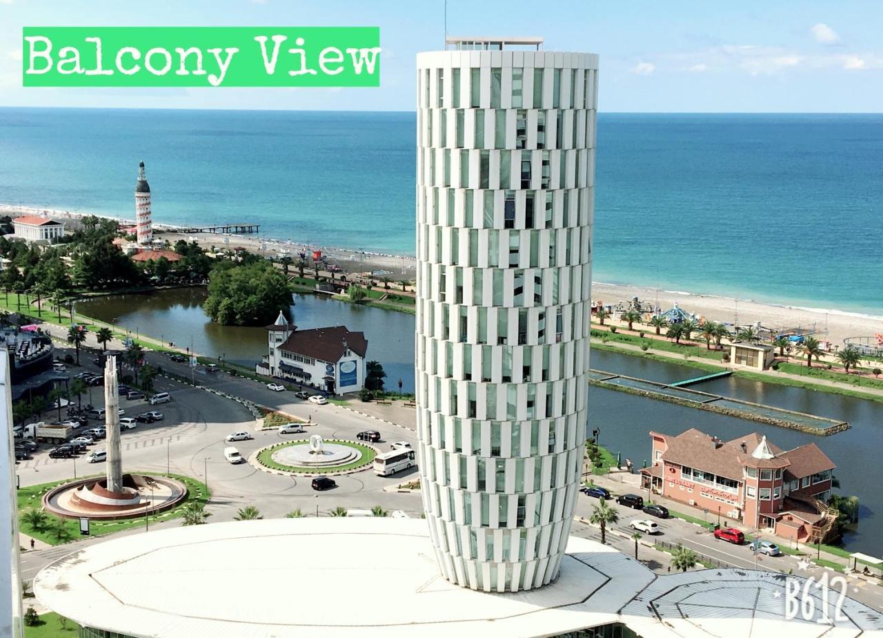 Panorama Sea View Studio! Batumi Exteriör bild